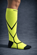 Velocity Compression Socks - Long - Flash Yellow
