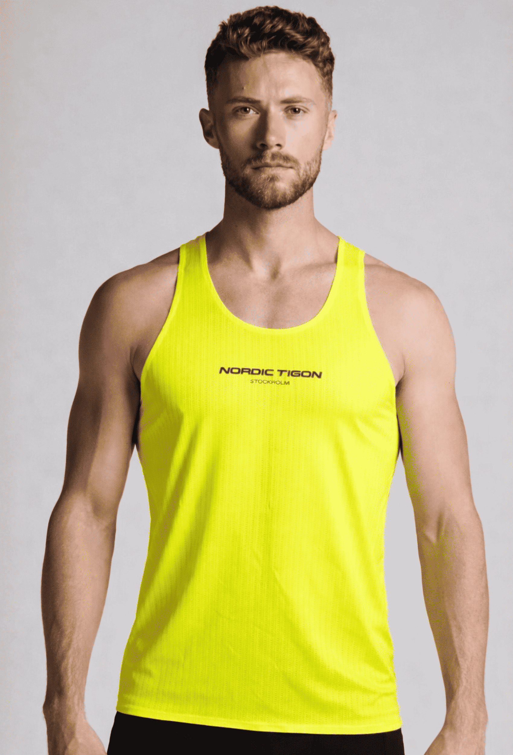 Men's Velocity Tank - Charcoal Black