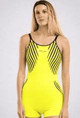 Women's Velocity Flash Romper - Flash Yellow