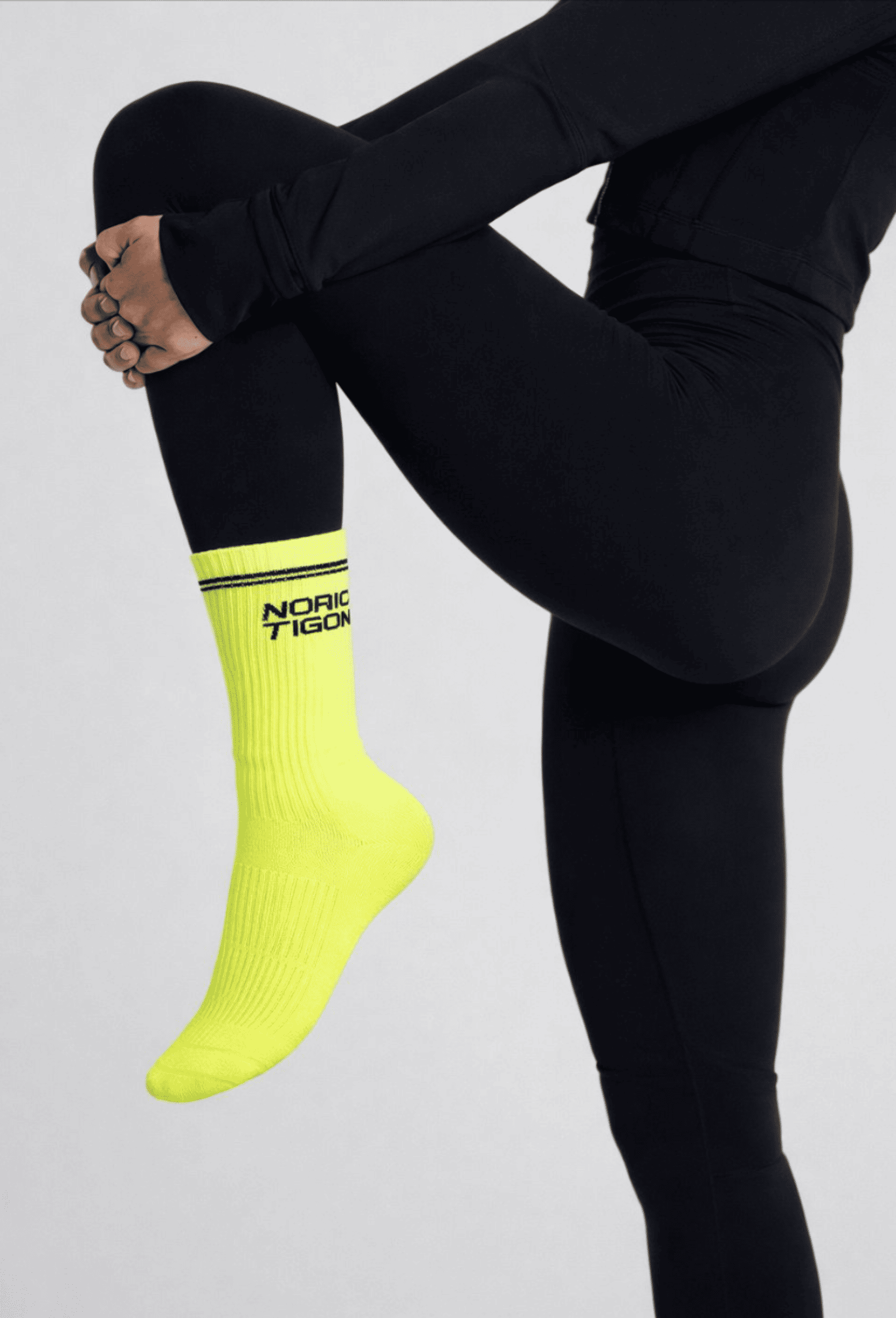 Velocity Compression Socks - Mid - Flash Yellow - Unisex