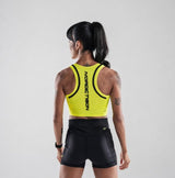 Women's Velocity Cropped Tank - Flash Yellow