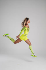 Women's Velocity Flash Romper - Flash Yellow