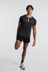 Men's Velocity Flow Shorts - Charcoal Black