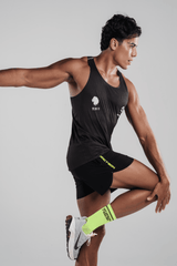 Men's Velocity Flow Shorts - Charcoal Black