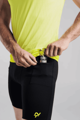 Men's Velocity Tights - Charcoal Black