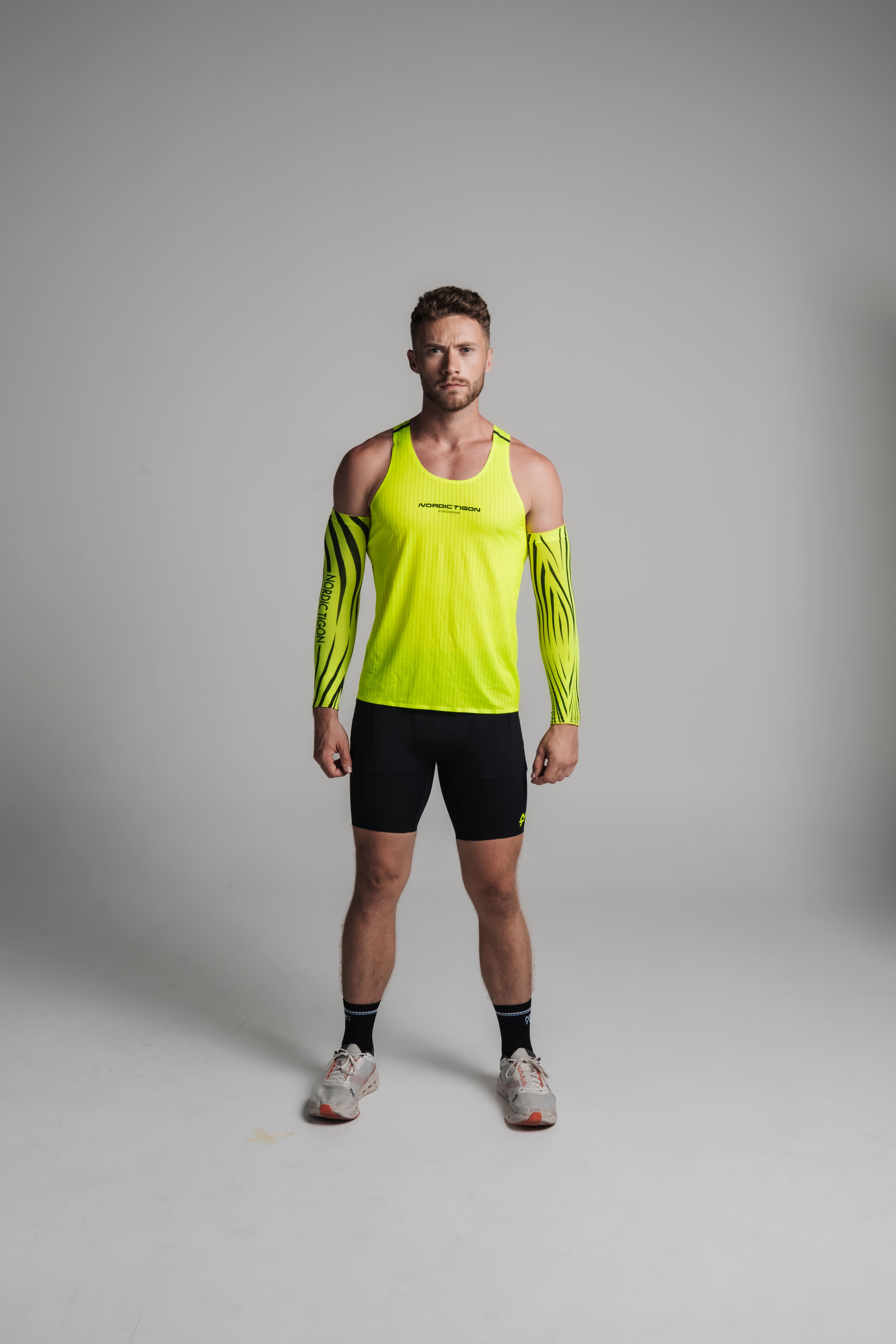 Men's Velocity Tank - Charcoal Black