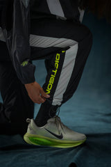 Velocity Unisex Track Suit - Charcoal Black/Lunar White