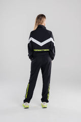 Velocity Unisex Track Suit - Charcoal Black/Lunar White