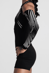 Velocity Compression Sleeves - Charcoal Black - Unisex