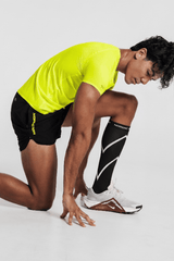 Velocity Compression Socks - Long - Charcoal Black - Unisex