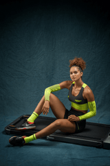 Velocity Compression Socks - Mid - Flash Yellow - Unisex