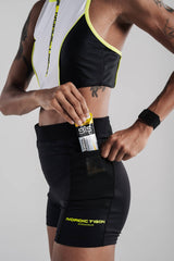 Women's Velocity Tights - Charcoal Black