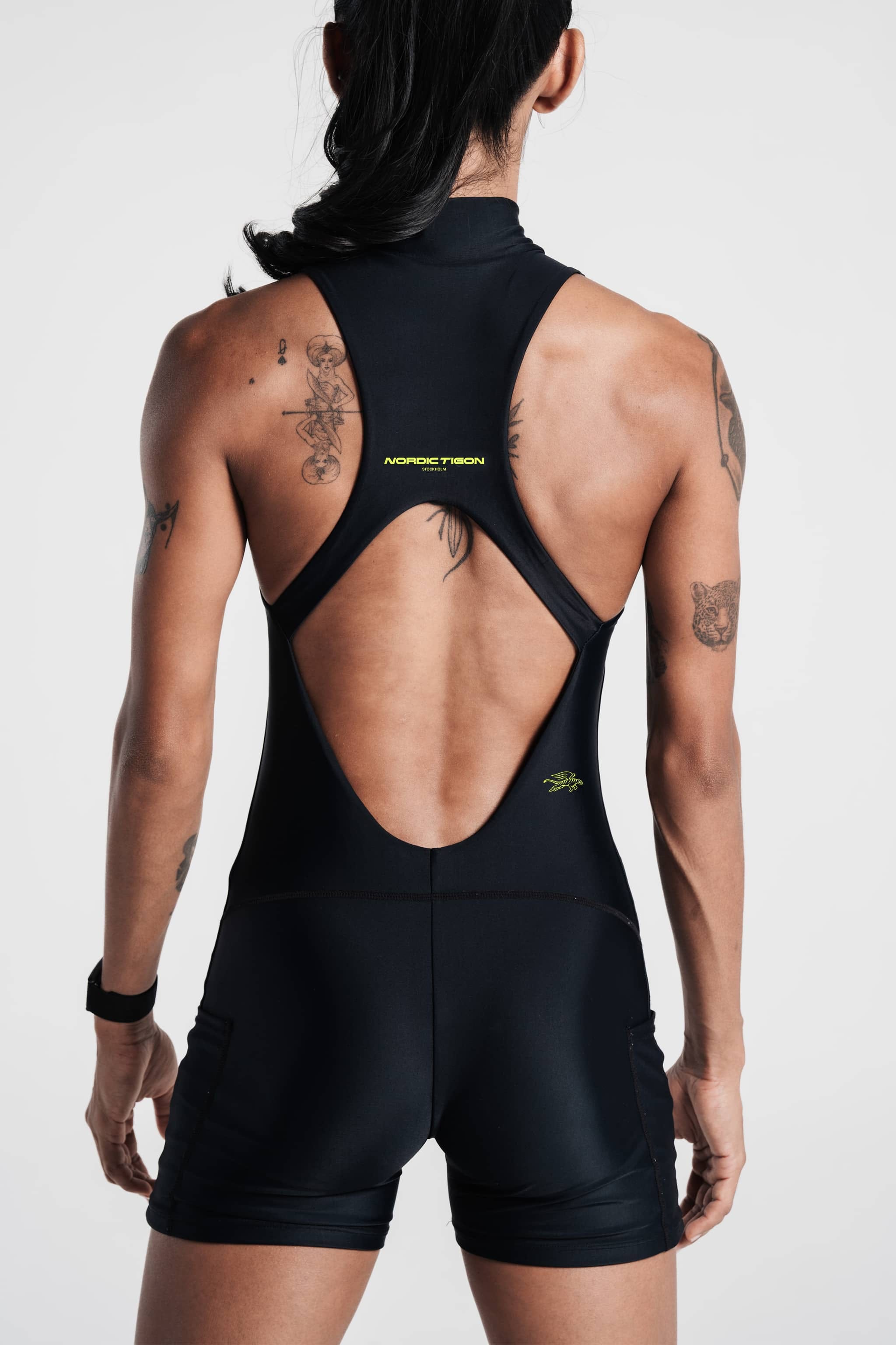 Women's Velocity Core Romper - Charcoal Black