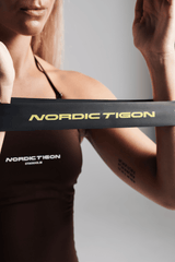 Velocity Resistance Bands (Set of 3) - Charcoal Black Nordic Tigon Resistance Band