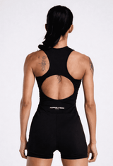 Women's Velocity Sprint Romper - Charcoal Black Nordic Tigon Romper