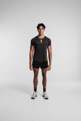 Men's Velocity Fitted Tee - Charcoal Black Nordic Tigon T-Shirt