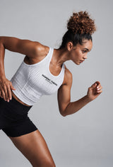 Women's Velocity Cropped Tank Nordic Tigon Tank Top