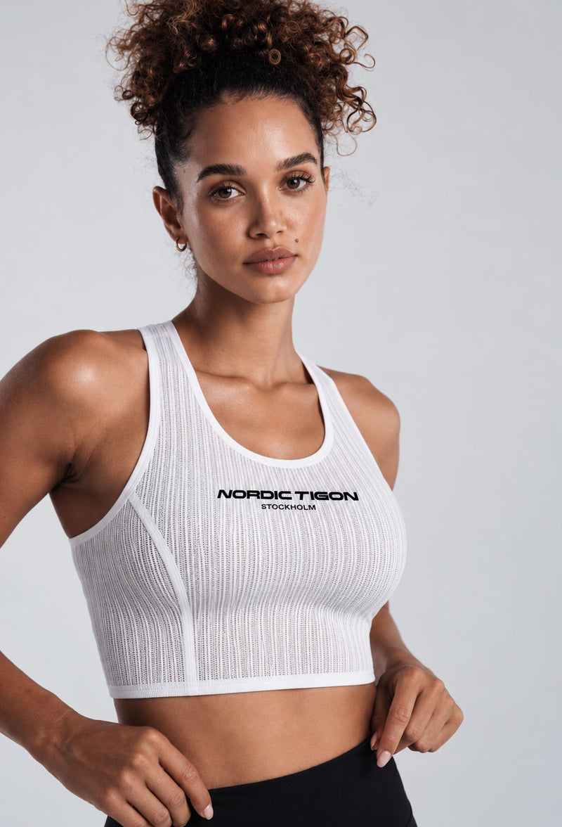 Women's Velocity Cropped Tank Nordic Tigon Tank Top