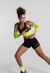 Women's Velocity Flash Cropped Tank Nordic Tigon Tank Top